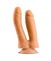 Twin Dildo Doble Realista 71 Natural