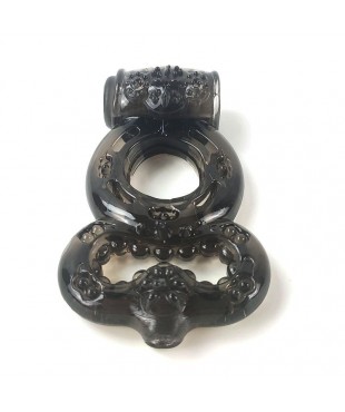 Anillo para el Pene con Vibración Negro