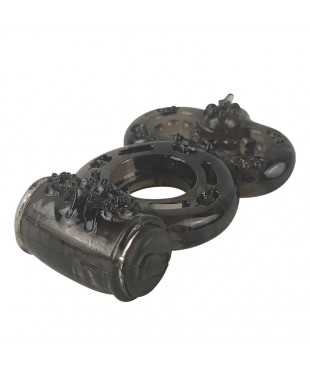 Anillo para el Pene con Vibracion Negro