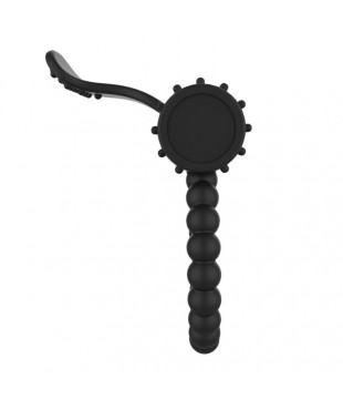 Anillo para el Pene con Vibracion Negro Anillo para el Pene con Vibracion Negro