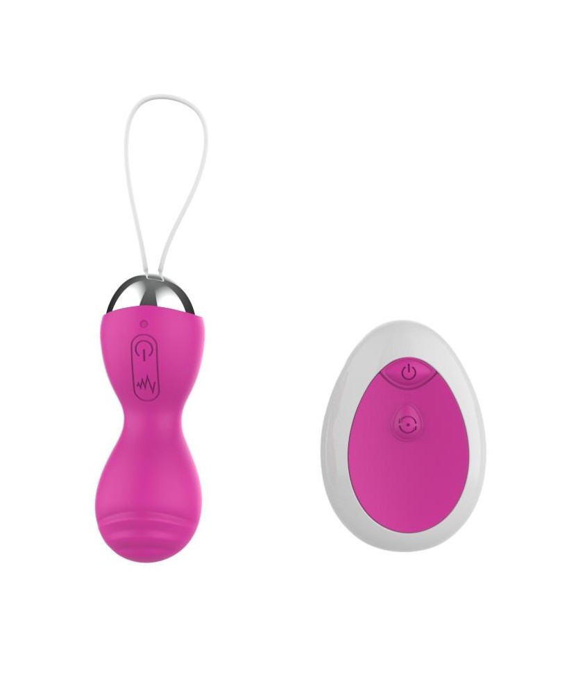 Huevo Vibrador con Control Remoto USB Rosa Huevo Vibrador con Control Remoto USB Rosa