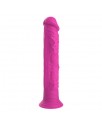 Dildo Realista con Vibracion Silicona Rosa