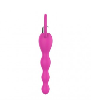 Cadena Anal con Vibracion Rosa Cadena Anal con Vibracion Rosa