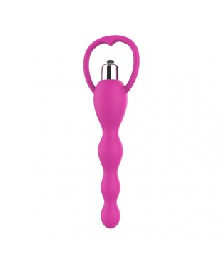 Cadena Anal con Vibracion Rosa Cadena Anal con Vibracion Rosa