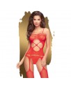 Bodystocking Hot Nightfall Rojo