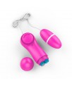 Laaso Huevo Vibrador Multi Velocidad Control Remoto Rose