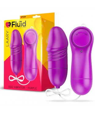 Laary Huevo Vibrador Multi Velocidad Control Remoto Púrpur