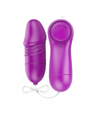 Laary Huevo Vibrador Multi Velocidad Control Remoto Púrpur