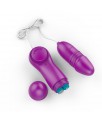 Laary Huevo Vibrador Multi Velocidad Control Remoto Purpur