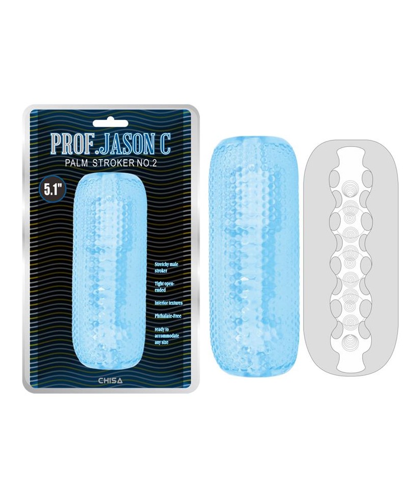 Masturbador Masculino Palm Stroker No 2 49 Azul