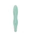 Vibrador con Funcion de Inflado Air Pump Bunny 5 con APP Satisfyer Connect