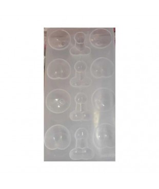 Cubitera en Forma de Pene y Pecho