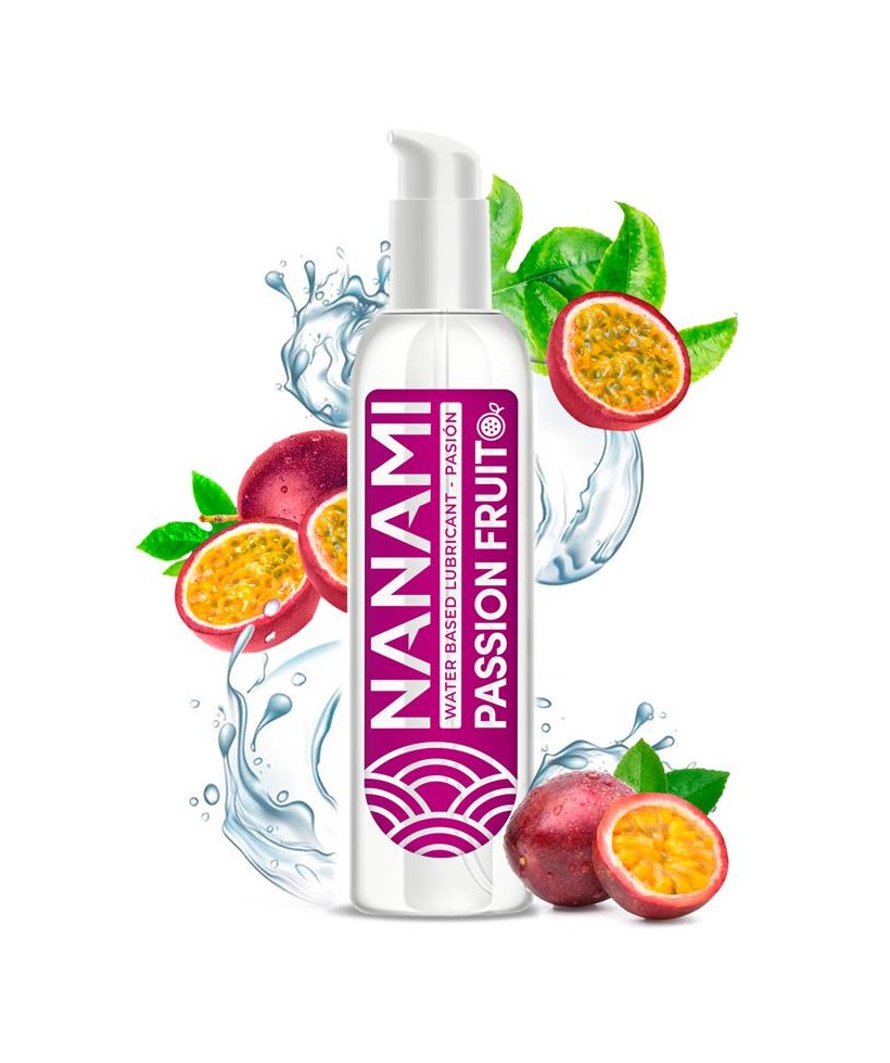 Nanami Lubricante Base de Agua Fruta de la Pasion 150 ml