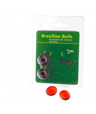 Set 2 Brazilian Balls Aroma de Fresa y Cereza