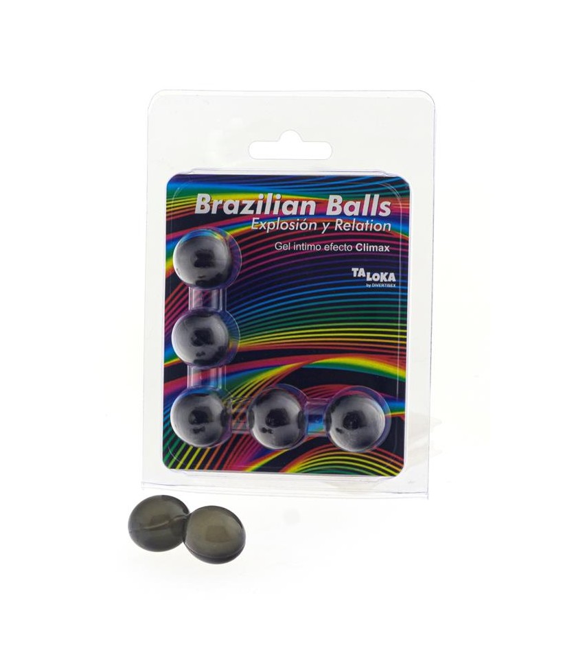 Set 5 Brazilian Balls Gel Excitante Efecto Climax Set 5 Brazilian Balls Gel Excitante Efecto Climax