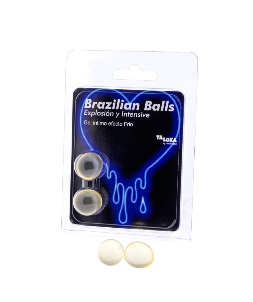 Set 2 Brazilian Balls Excitante Efecto Vibrante y Frio Set 2 Brazilian Balls Excitante Efecto Vibrante y Frio