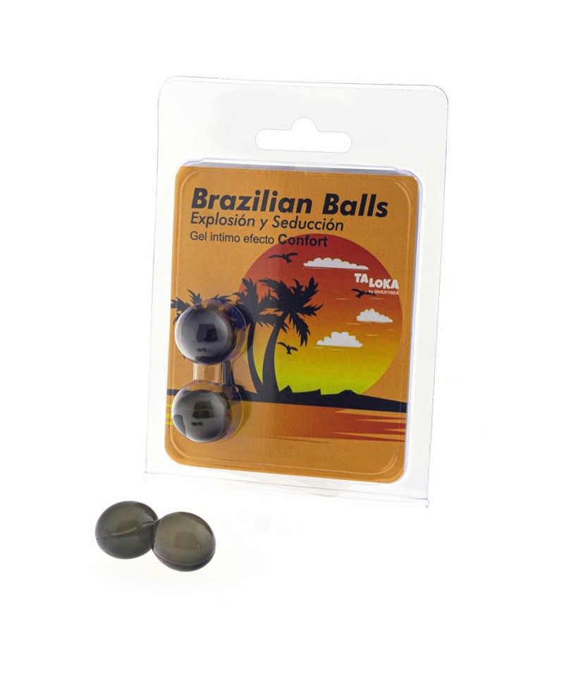 Set 2 Brazilian Balls Gel Excitante Efecto Confort Set 2 Brazilian Balls Gel Excitante Efecto Confort