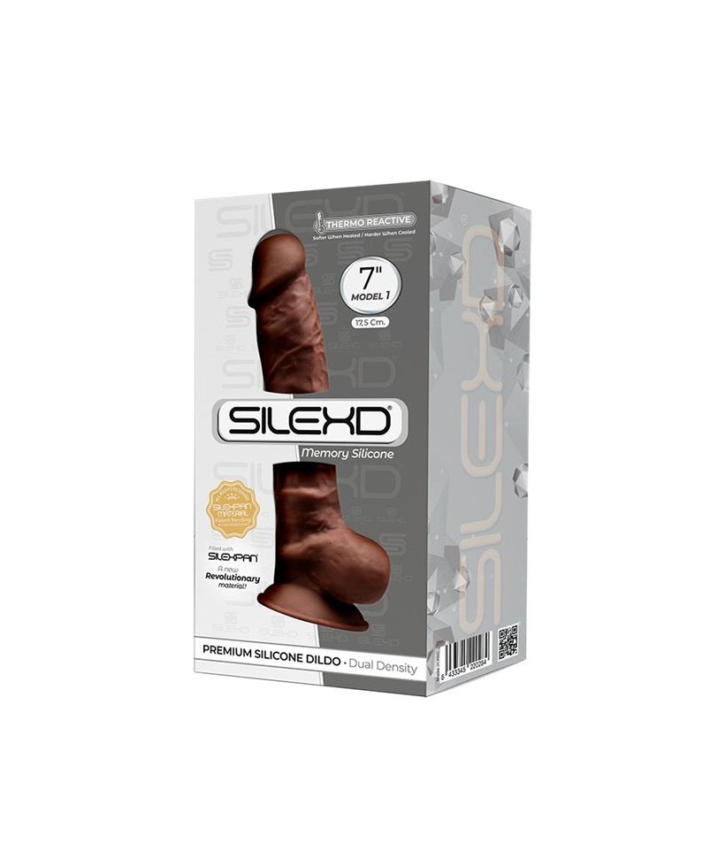 Dildo Dual Density Mod 1 7 Marron