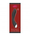 Vibrador Rocket Silicona 19 x 58 cm Negro