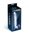 Dildo Realista con Testiculos Material Cristalino 22 cm