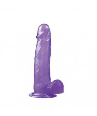 Dildo Jelly Studs 8 Púrpura