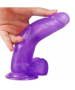 Dildo Jelly Studs 8 Purpura Dildo Jelly Studs 8 Purpura