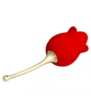 Rose Lover Estimulador con Vibracion y Licking