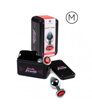 Plug Anal Talla M Rojo