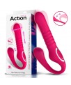 No TwentyThree Vibrador Doble con Pulsacion y Thrusting Flexible 180º