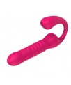 No TwentyThree Vibrador Doble con Pulsacion y Thrusting Flexible 180º