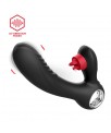 Niza Vibrador con Calor y Triple Lengua Estimuladora de Clitoris