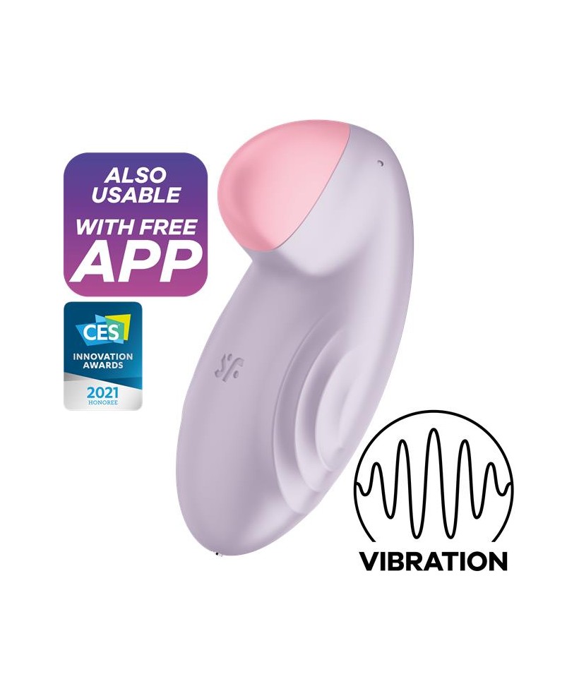 Tropical Tip con APP Satisfyer Connect Lila Tropical Tip con APP Satisfyer Connect Lila