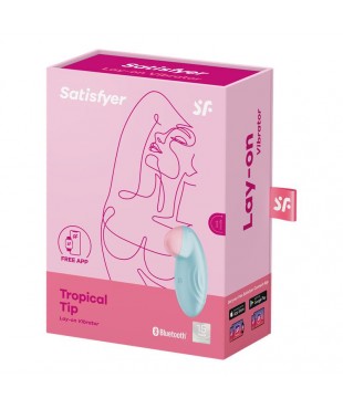Tropical Tip con APP Satisfyer Connect Light Blue