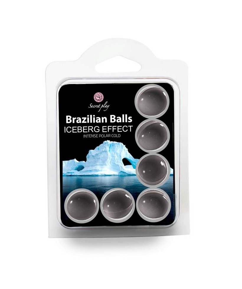 Set 6 Brazilian Balls Efecto Frio Iceberg Set 6 Brazilian Balls Efecto Frio Iceberg