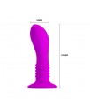 Pretty Love Plug Anal Vibrador Color Purpura