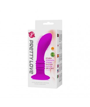 Pretty Love Plug Anal Vibrador Color Purpura