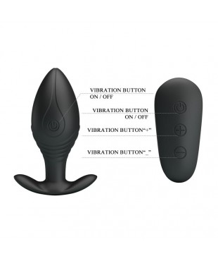 Regina Royal Plug Anal con Control Remoto USB