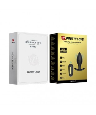 Regina Royal Plug Anal con Control Remoto USB