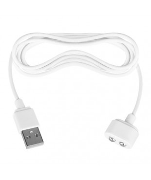 Cable Magnético USB Blanco