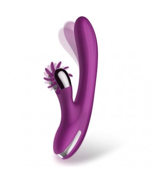 No. Two Vibrador Movimiento Finger y Rueda Estimuladora