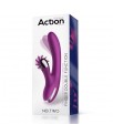 No Two Vibrador Movimiento Finger y Rueda Estimuladora