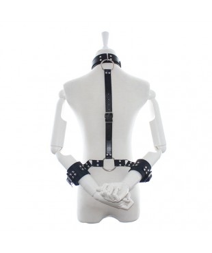 Collar con Restricciones Ajustable Negro Collar con Restricciones Ajustable Negro