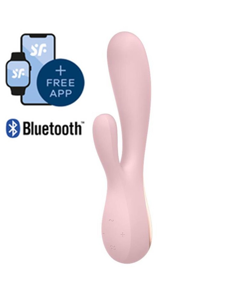 Mono Flex Vibrador con APP Mauve Mono Flex Vibrador con APP Mauve
