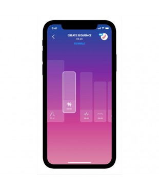 Mono Flex Vibrador con APP Mauve Mono Flex Vibrador con APP Mauve