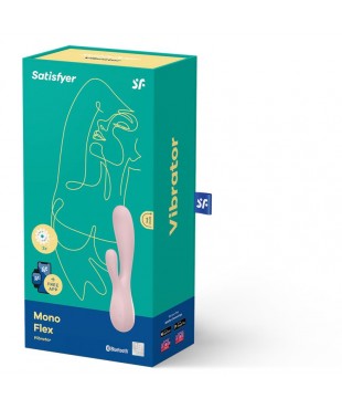 Mono Flex Vibrador con APP Mauve Mono Flex Vibrador con APP Mauve