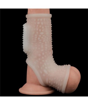 Funda el Pene y Testiculos con Vibracion Drip Knights Funda el Pene y Testiculos con Vibracion Drip Knights