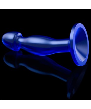 Plug Anal Flawless Azul Transparente 6.5