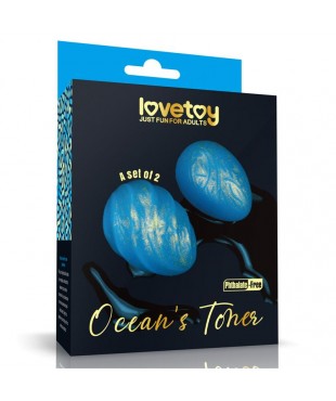 Oceans Toner Bolas Kegel Set de 2