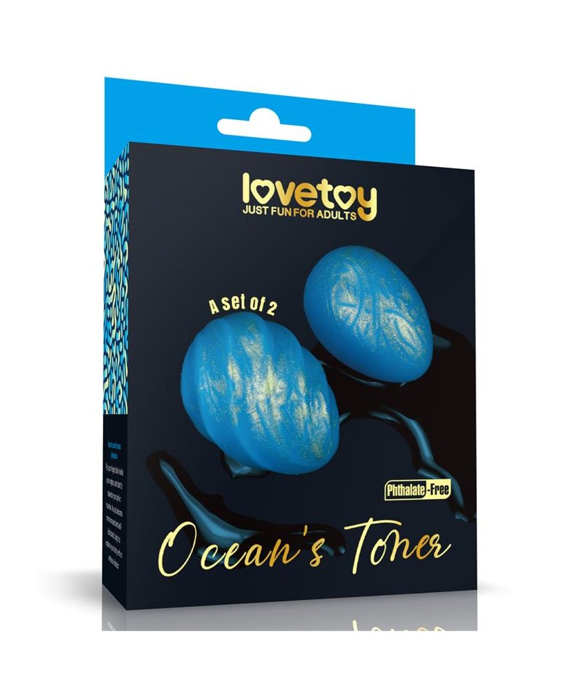 Oceans Toner Bolas Kegel Set de 2 Oceans Toner Bolas Kegel Set de 2