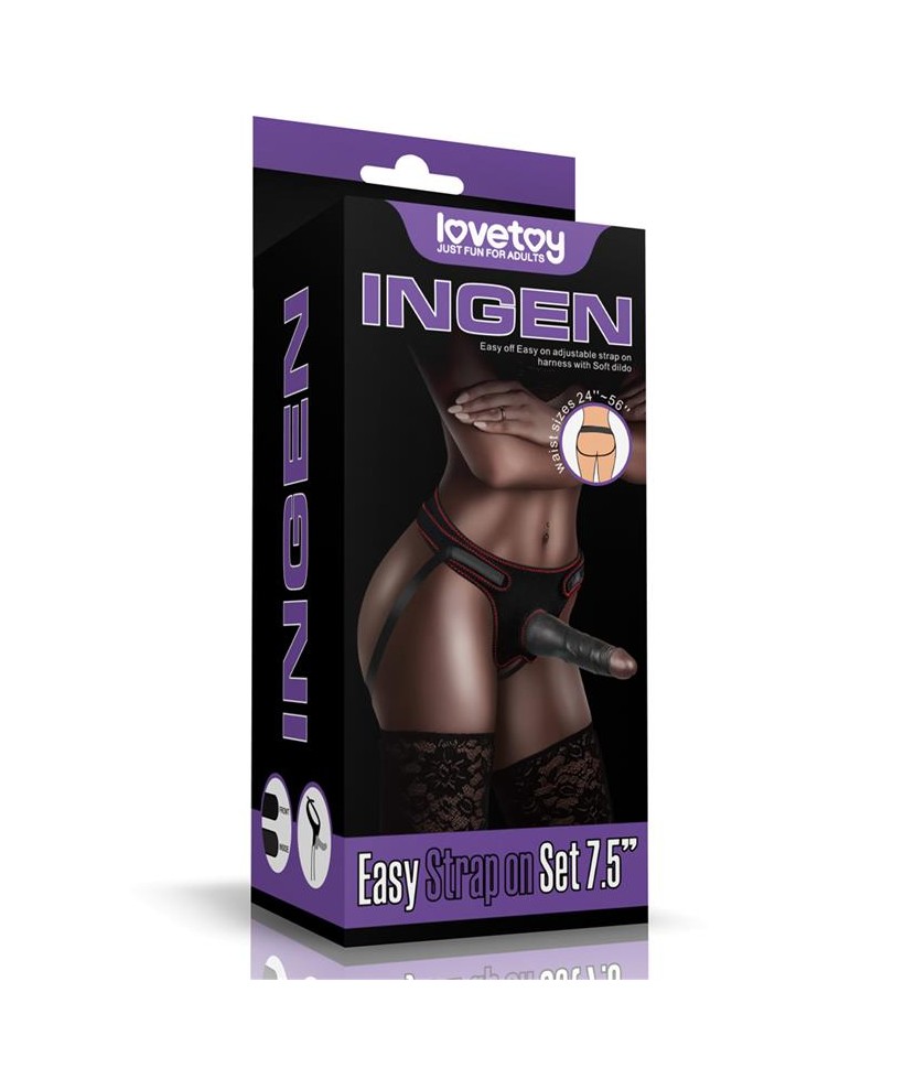 Arnes Ajustable con Dildo 75